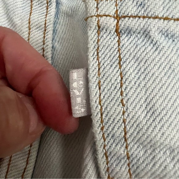 Vintage 1989 Levi’s 550 Silver Tab Relaxed Fit Jeans Light Wash 0708 / USA - Picture 7 of 16